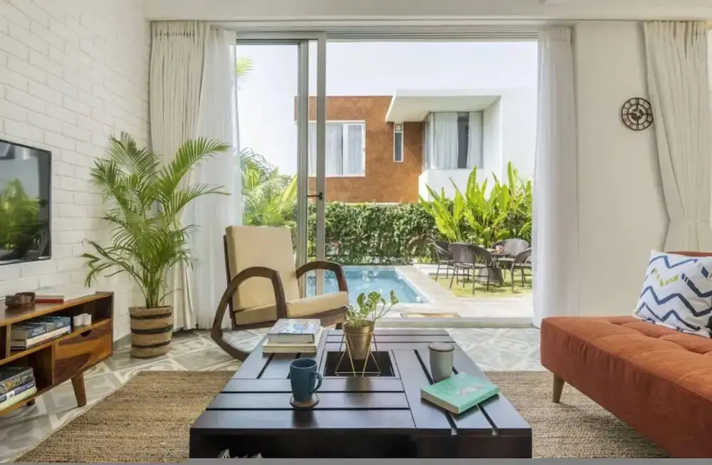 Вагатор: Nova by Hireavilla - 2BR w Private Pool in Anjuna