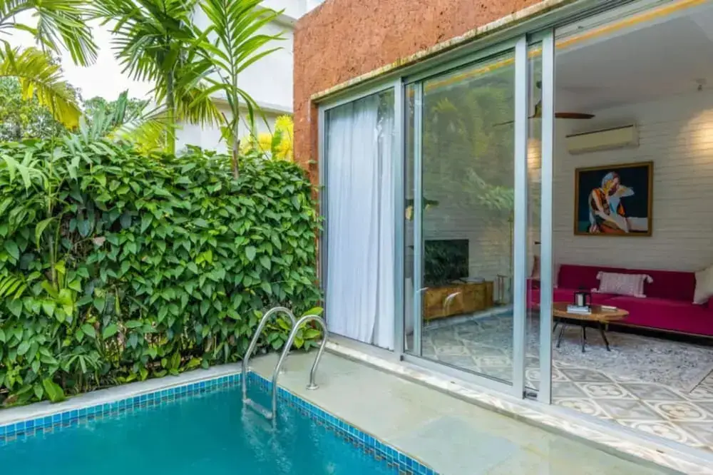 Вагатор: Villa Venus - 2BR w Pvt Pool 9 min From Vagator