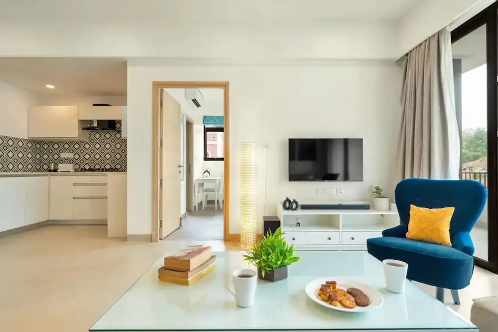 Кандолим: Spacious 3-br Apartment With Pool in Candolim