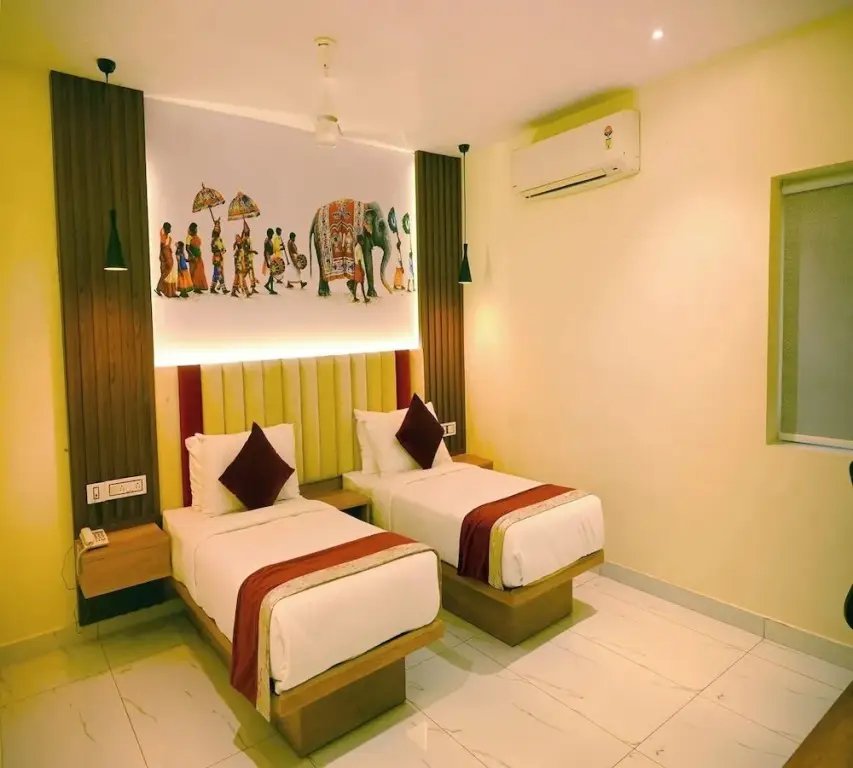 Виджаявада: The Butterfly Luxury Serviced Apartments Benz Circle Vijayawada