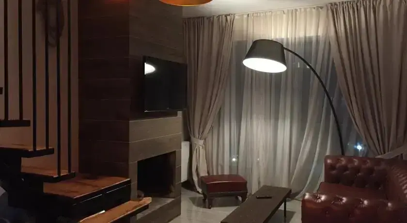 Гудаури: Duplex with fireplace