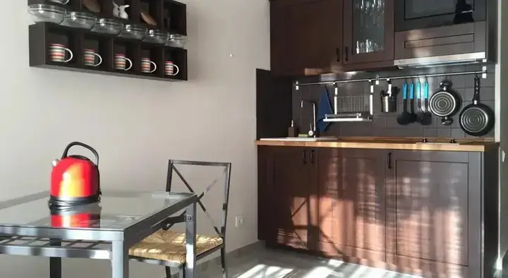 Гудаури: Duplex with fireplace
