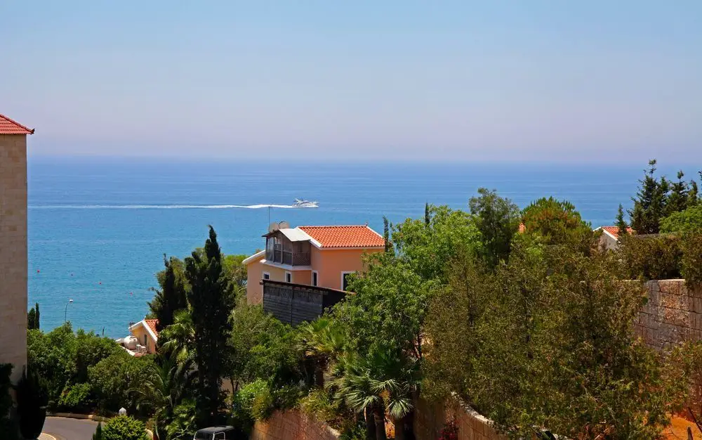 Агиос Тихонас: Amathusa Coastal Heights Apartment E 105