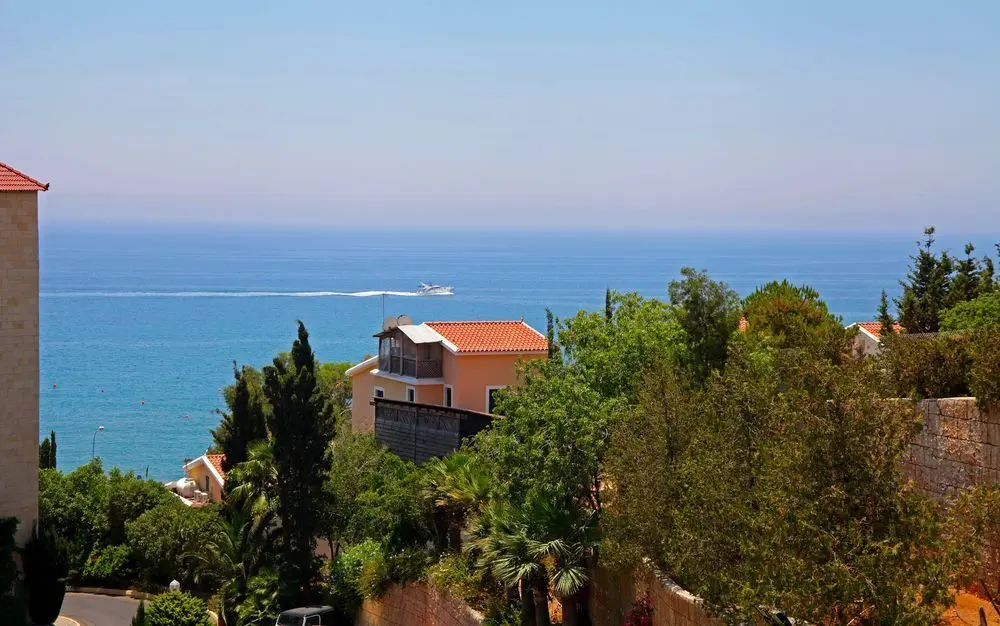 Агиос Тихонас: Amathusa Coastal Heights Apartment E 105