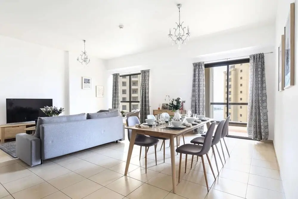 Дубай: Gorgeous 2BR With Full Sea Views!