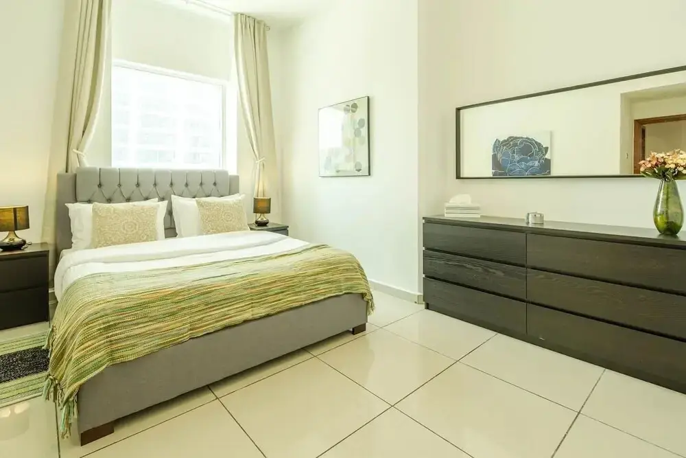 Дубай: Bright + Spacious 1BR in Dubai Marina