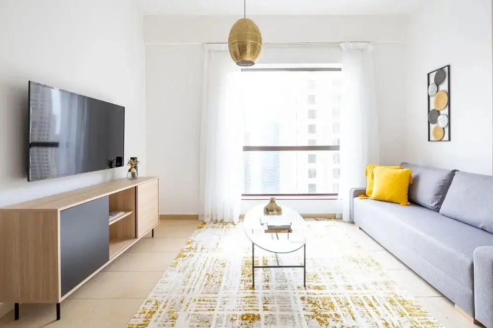 Дубай: Bright & Lively 1BR Apartment With Marina Views