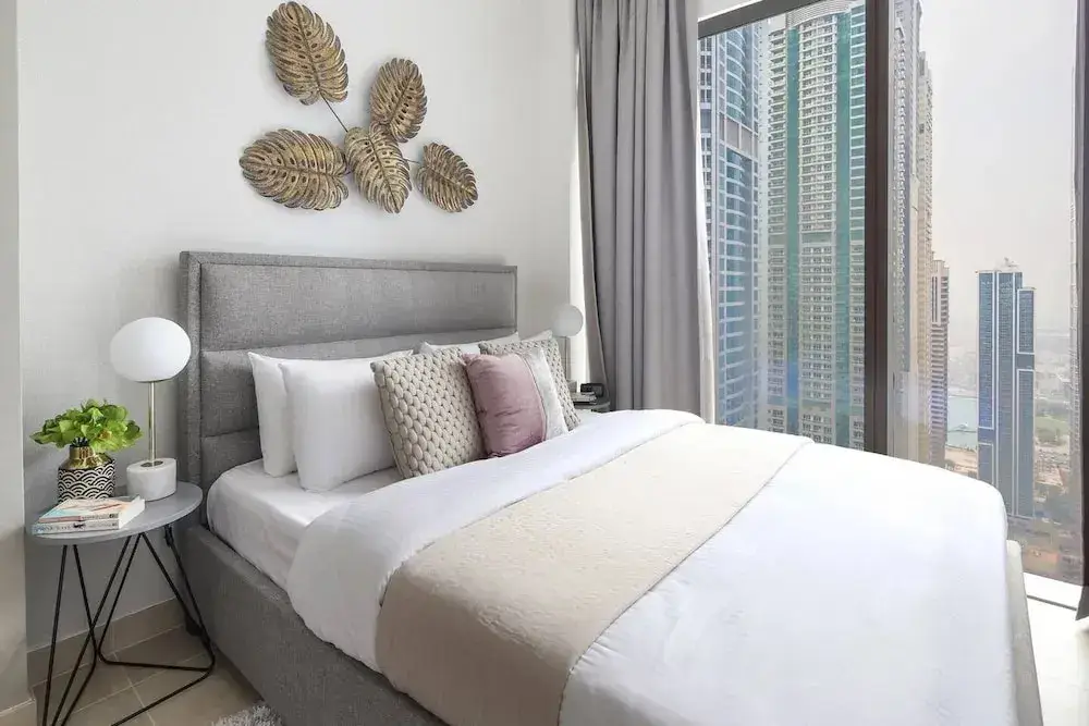Дубай: Chic And Stylish 1BR With Grand Marina Views!