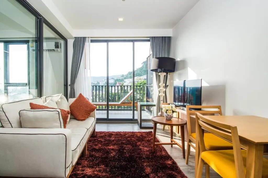 Кату: D252 - Patong sea-view apartment with 2 pools, near beach and nightlife!, Patong, Phuket, Thailand