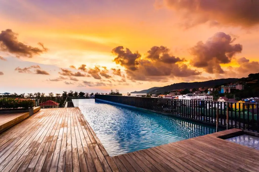 Кату: D263 - Mountain view 7th floor studio with pool & gym, central Patong, Patong, Phuket, Thailand