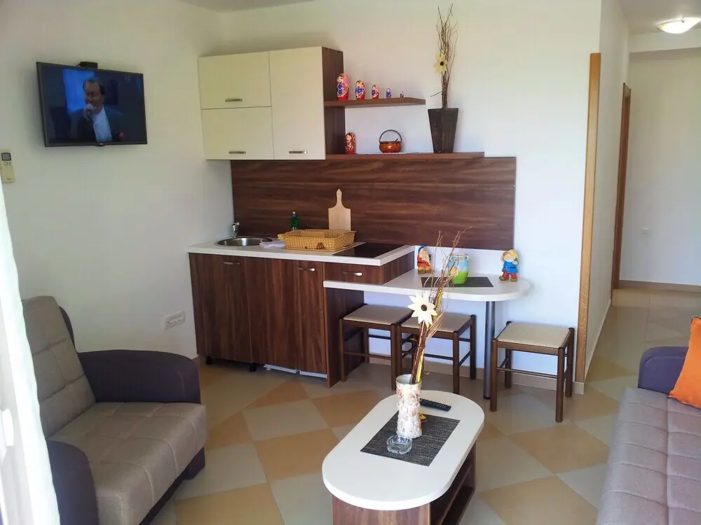 Бечичи: Apartments Ivanovic - One-bedroom Wiht Balcony