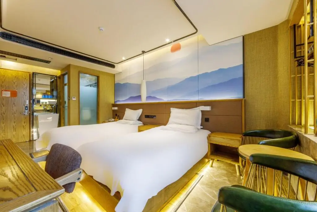 Шанхай: Hanting Premium Hotel Shanghai Stadium Metro Station