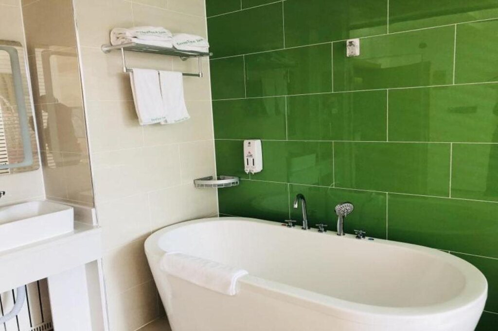 Цзинин: GreenTree Inn Jining Rencheng Area Jinyu Road Meikailong Express Hotel