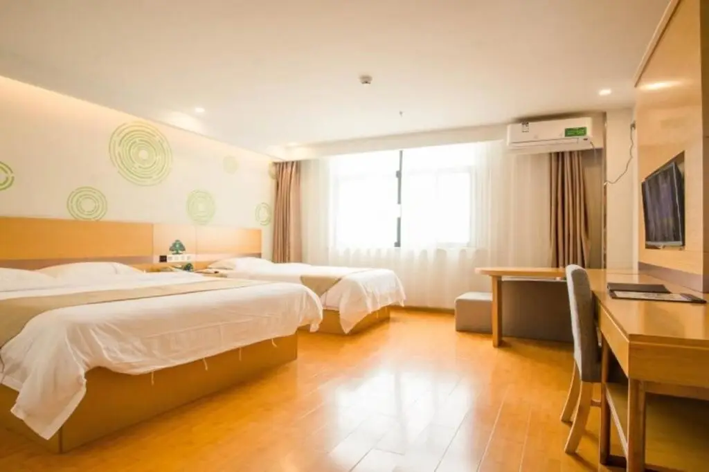 Цзаочжуан: GreenTree Inn Zaozhuang Taierzhuang Ancient City Tourist Service Center Business Hotel