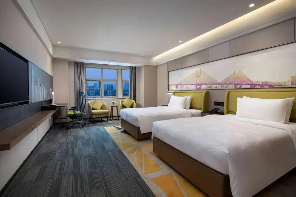 Ухань: Ramada by Wyndham Wuhan Jiangan