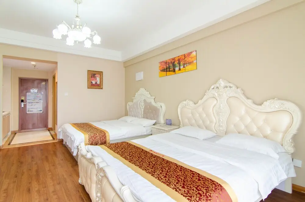Далянь: Dalian Ming Jie Hotel Apartment - Wanda Plaza