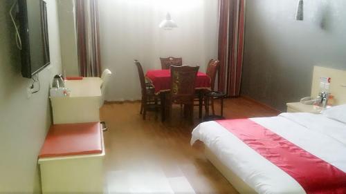 Янчжоу: Thank Inn Chain Hotel Jiangsu Yangzhou Jiangdu District Daqiao Town