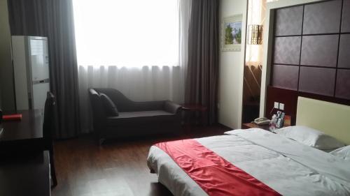 Янчжоу: Thank Inn Chain Hotel Jiangsu Yangzhou Jiangdu District Daqiao Town