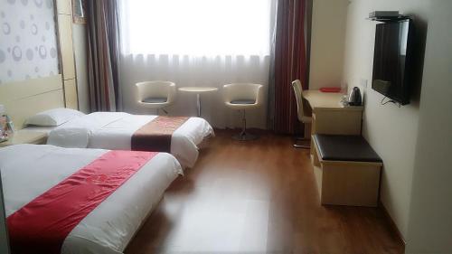 Янчжоу: Thank Inn Chain Hotel Jiangsu Yangzhou Jiangdu District Daqiao Town