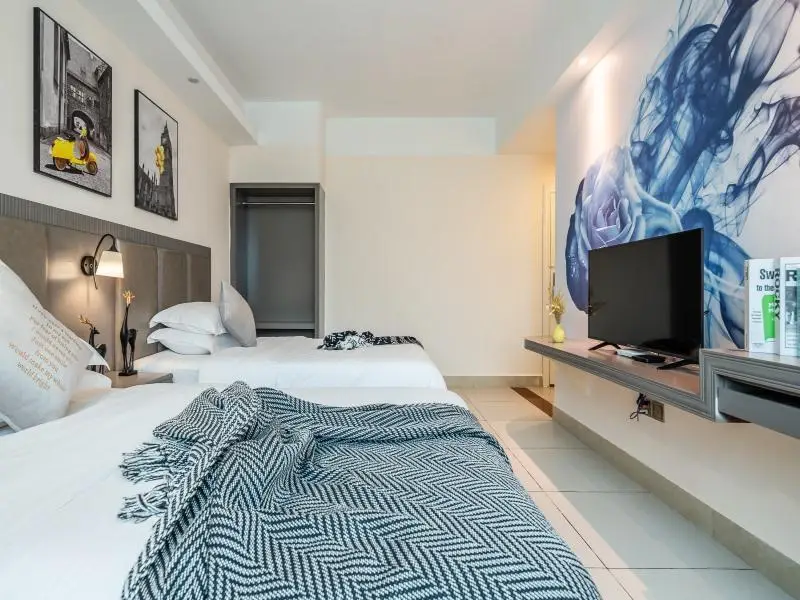 Хайкоу: Green Tree Inn Haikou Airpot Shuttle Bus Xiakan Station Shell Hotel
