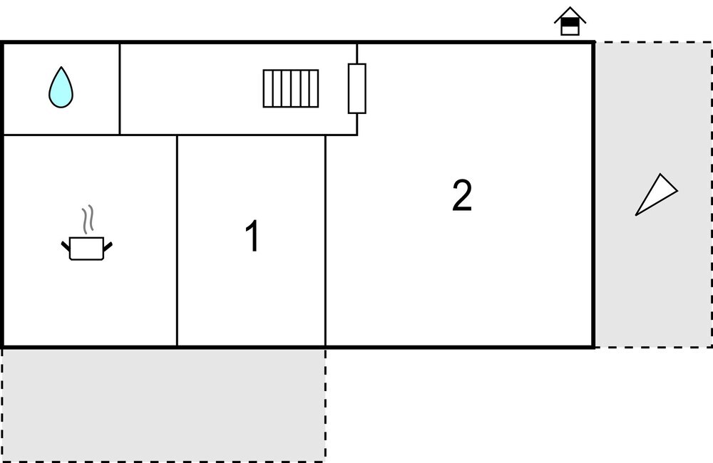 Доброта: Beautiful Home in Markov Rt With Wifi and 2 Bedrooms