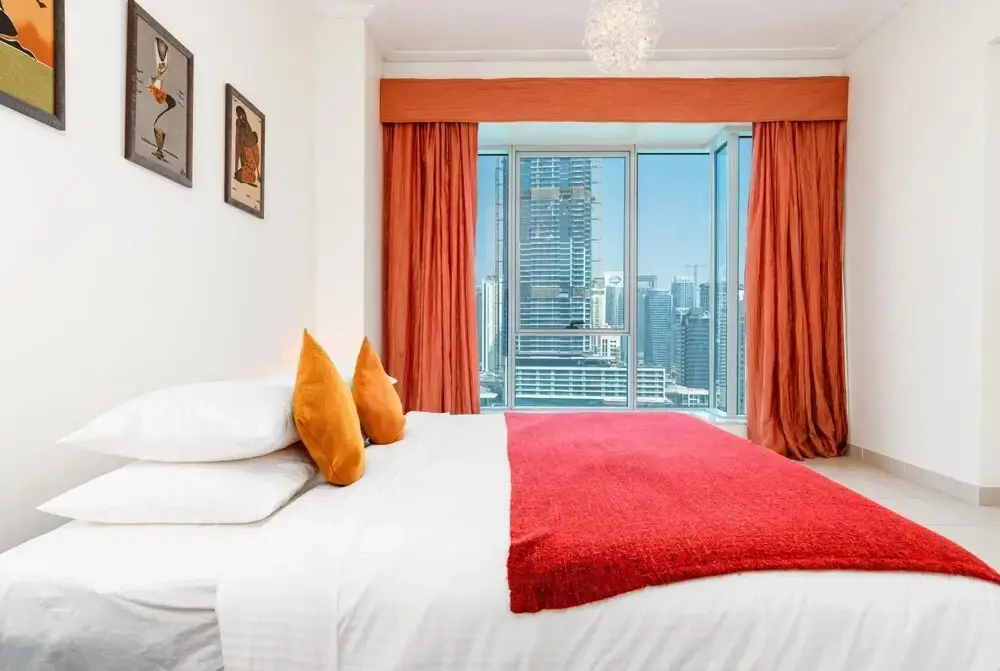 Дубай: Luxe 2BD Magnificent Marina View Beach 5minswalk, Dubai