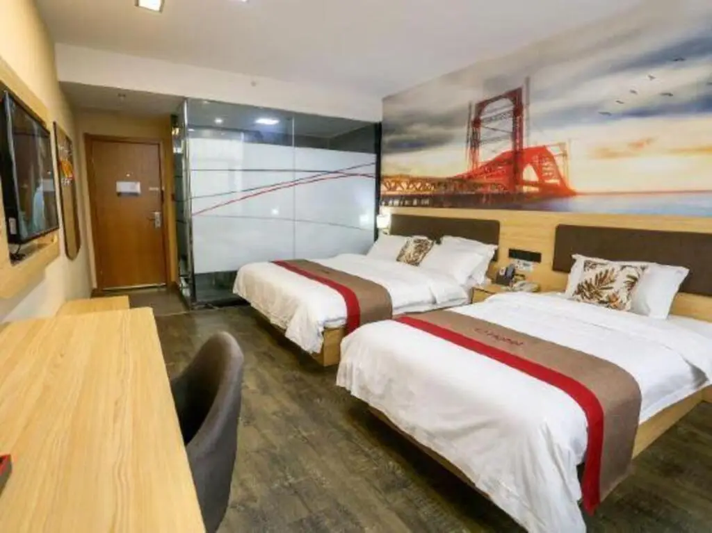 Линьи: Shangkeyou Hotel (Linyi Shangye Town Government Store)