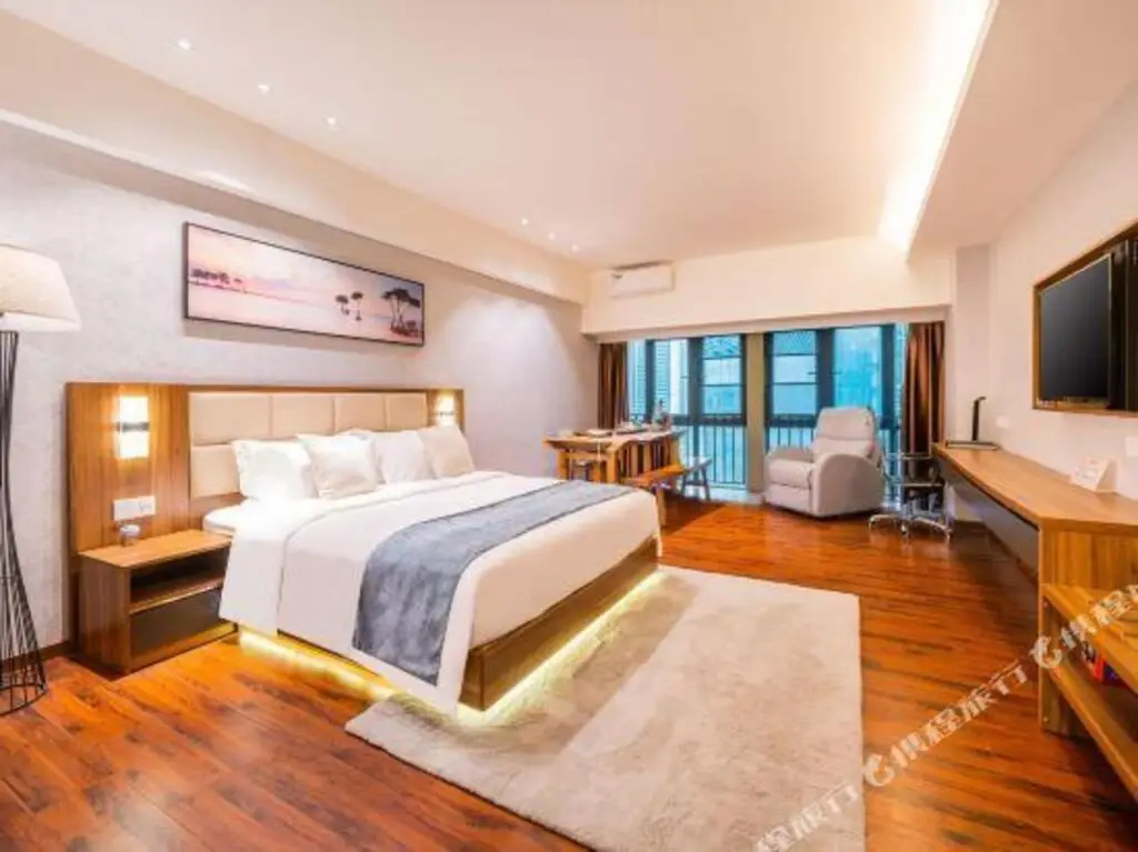 Фошань: Yungu Apartment (Foshan Shunde Golden Phoenix Plaza Daxin Xinduhui Branch)