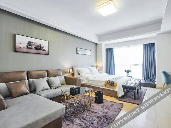 Ханчжоу: De Hao Design Hotel apartment (Hangzhou Ideal Yintai city adjacent to Ping subway station shop)