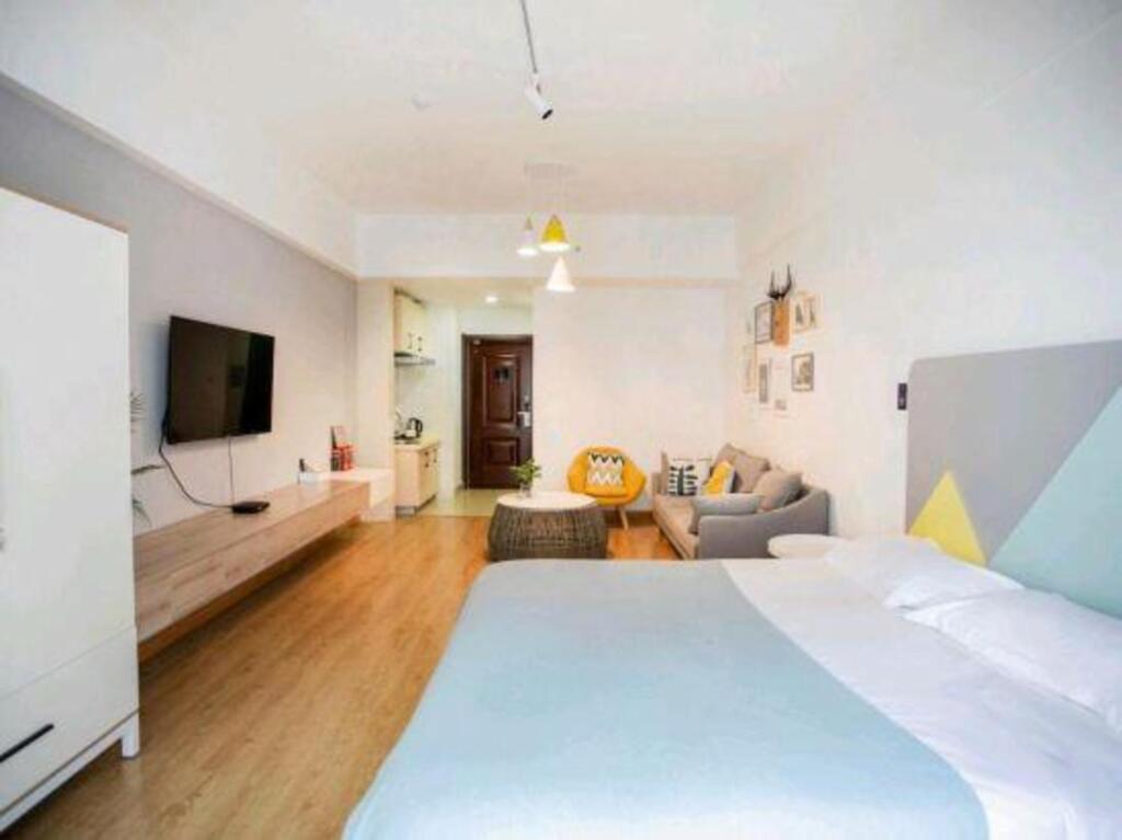 Цзинань: Swideng Vacation Apartment (Jinan Jingshi West Road Store)