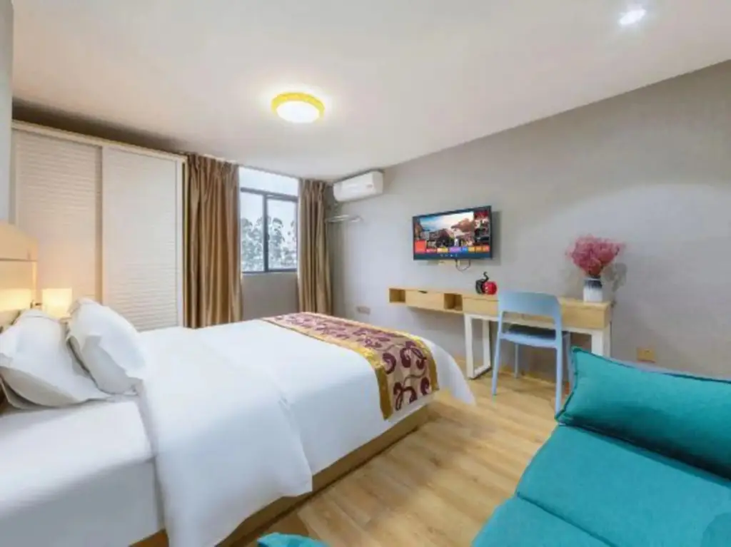 Гуанчжоу: Fenglin Impression Apartment (Guangzhou Nansha Tangkeng Subway Station)