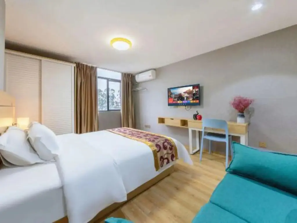 Гуанчжоу: Fenglin Impression Apartment (Guangzhou Nansha Tangkeng Subway Station)