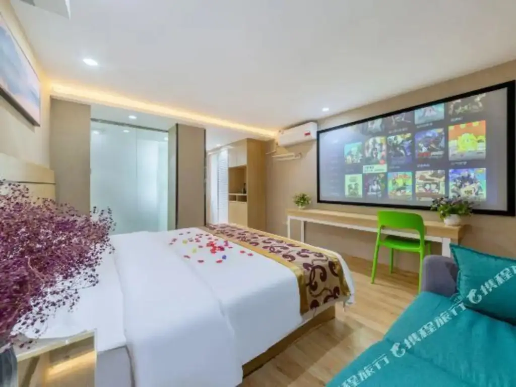 Гуанчжоу: Fenglin Impression Apartment (Guangzhou Nansha Tangkeng Subway Station)