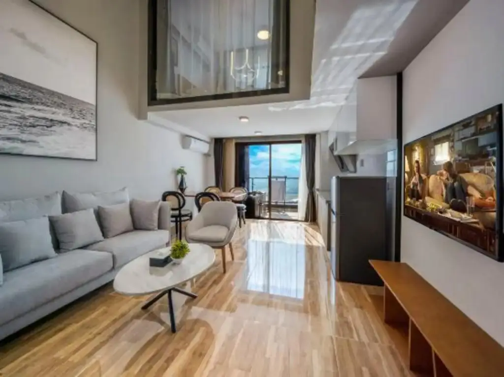 Гуанчжоу: Golden Leaf Mid-hill Spa Apartment