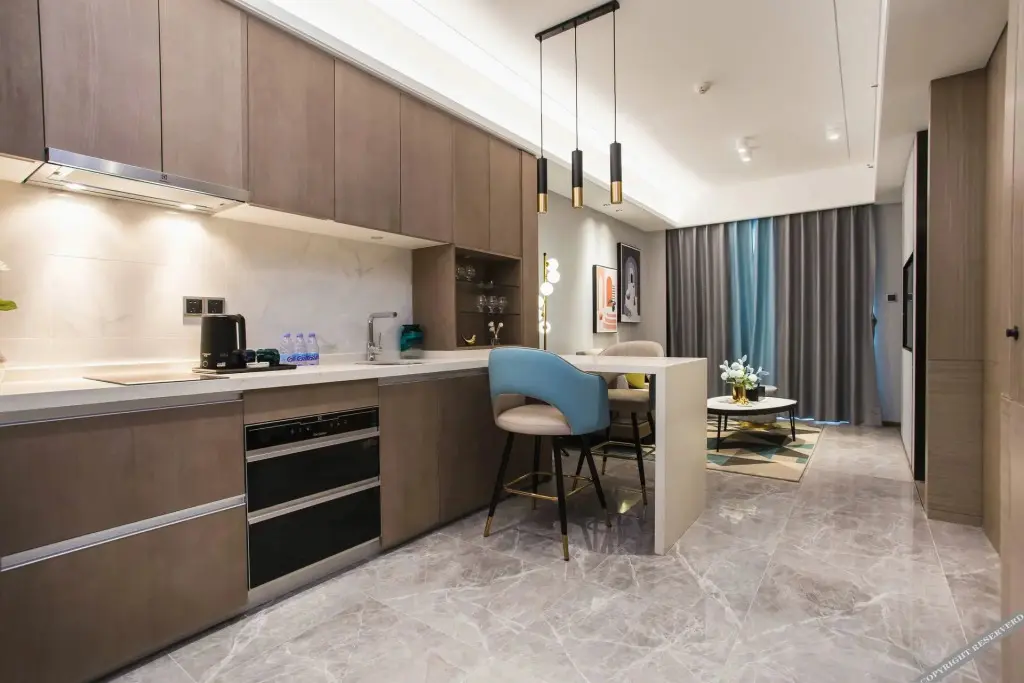 Шэньчжэнь: Yidiandian Hotel Apartment (Shenzhen International Convention And Exhibition Center)