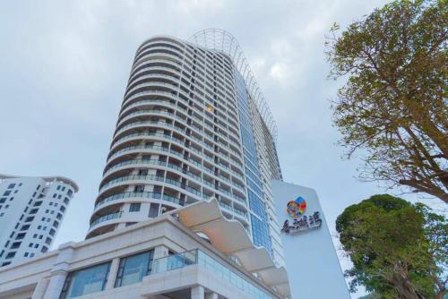 Шаньтоу: Nanao County Qingao Bay Xianghu Wan Double Seaview Apartment With Balcony