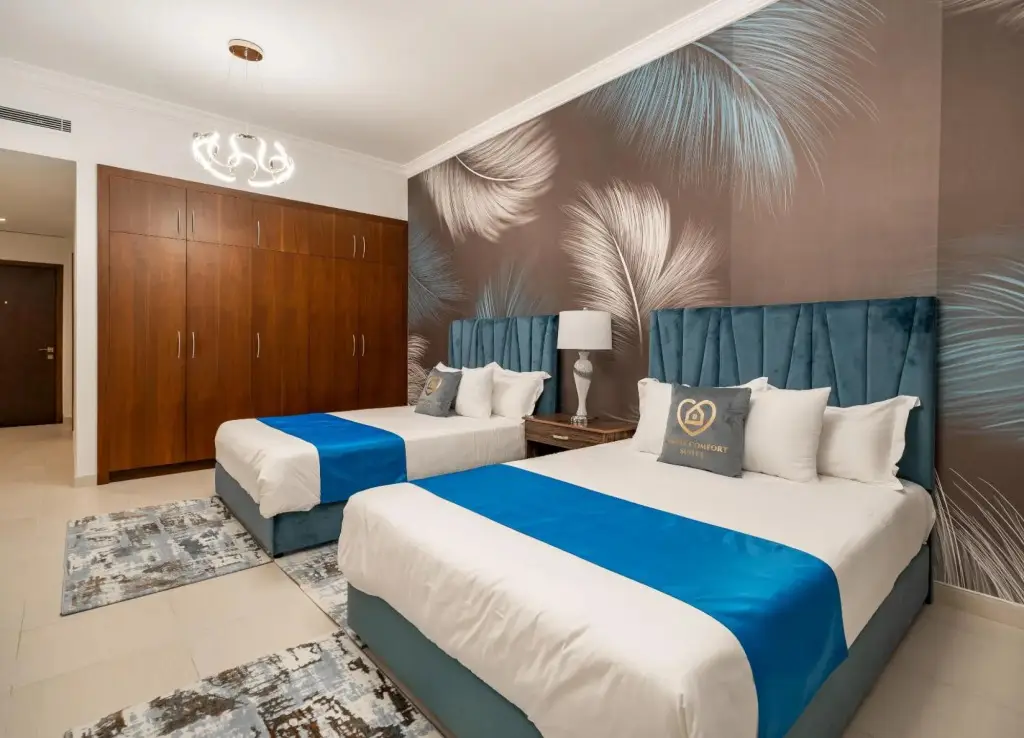 Дубай: Luxury 3bd Apt Palm Jumeirah Pool, Parking, Gym