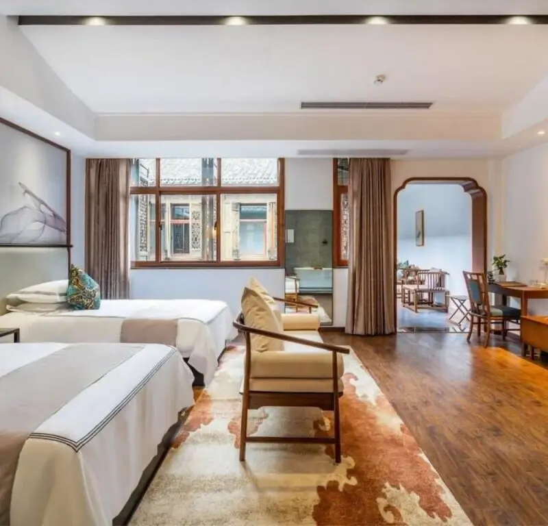 Ханчжоу: Floral Hotel Sheng Poman Courtyard
