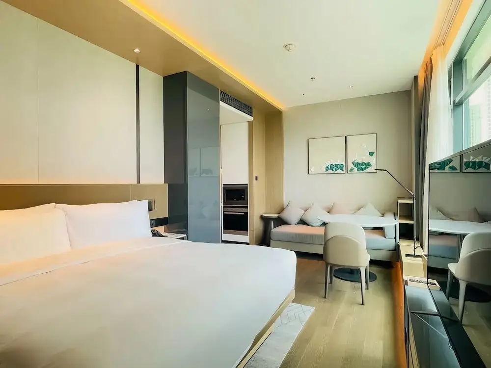 Чанша: The Meixi Lake, Changsha Marriott Executive Apartments
