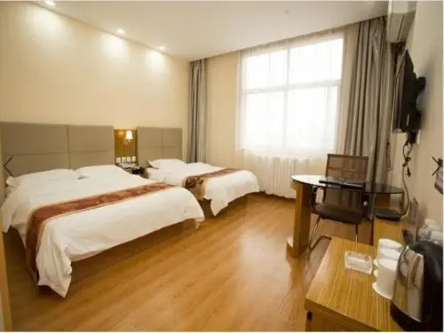 Дежоу: Greentree Alliance Shandong Dezhou South Hubin Road Hotel Wanda Square Hotel