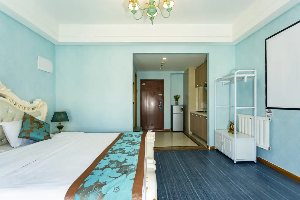 Далянь: Отель Hong Xiyuan Apartment Hotel Wada Plaza