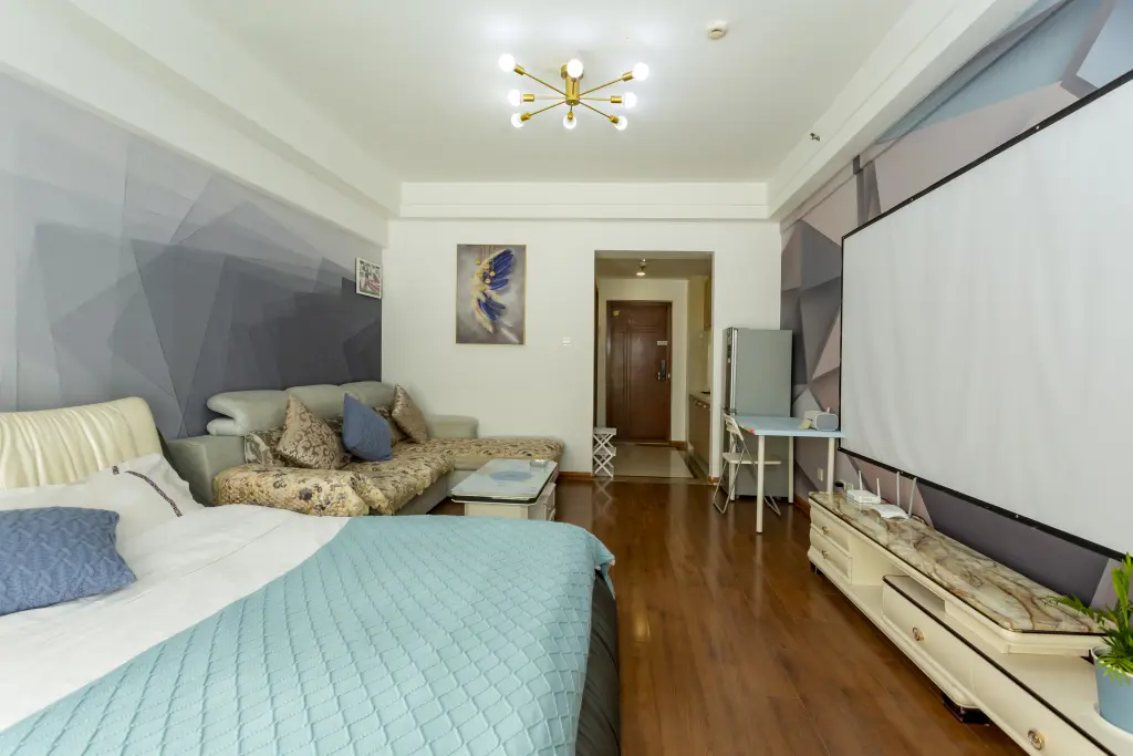 Далянь: Отель Hong Xiyuan Apartment Hotel Wada Plaza