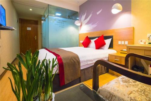 Ушэн: Thank Inn Chain Hotel Sichuan Guangan Wusheng County Hongwu Avenue