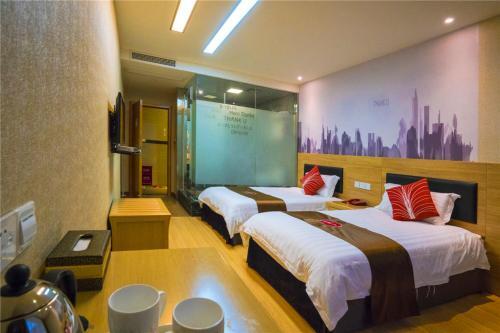 Ушэн: Thank Inn Chain Hotel Sichuan Guangan Wusheng County Hongwu Avenue
