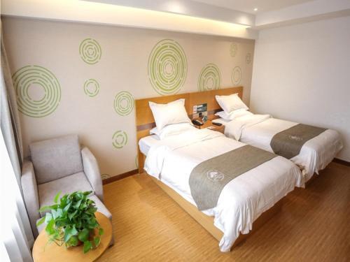 Шанцю: GreenTree Inn Shangqiu Ningling County Bus Station Express Hotel