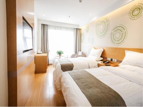 Шанцю: GreenTree Inn Shangqiu Ningling County Bus Station Express Hotel