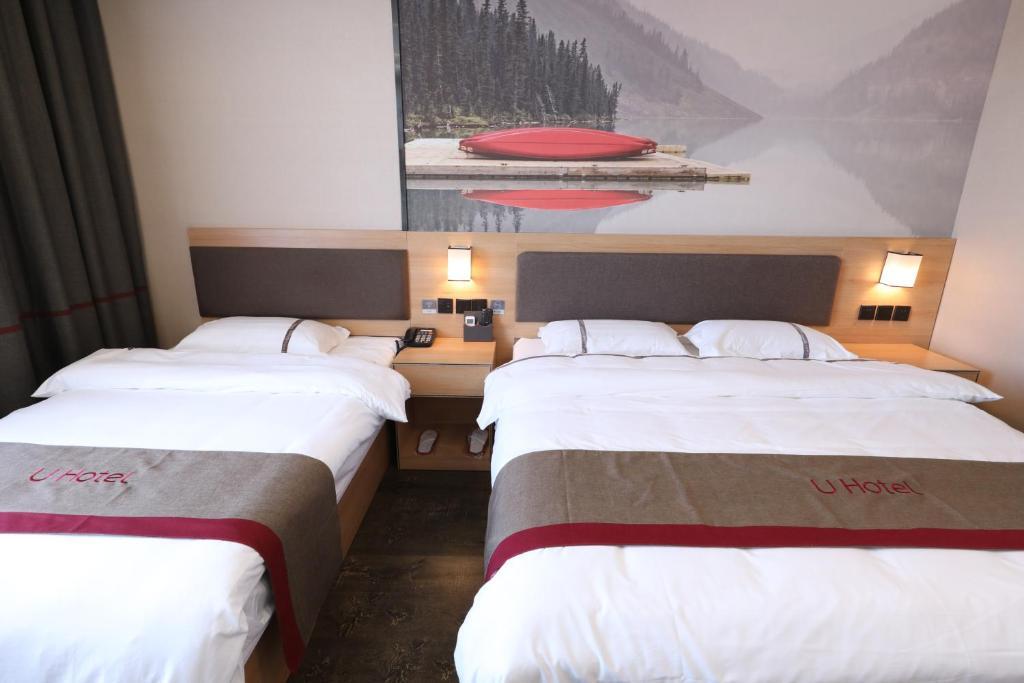 Циндао: Thank Inn Plus Hotel Qingdao Jiaozhou Jiaoping Road high-speed intersection