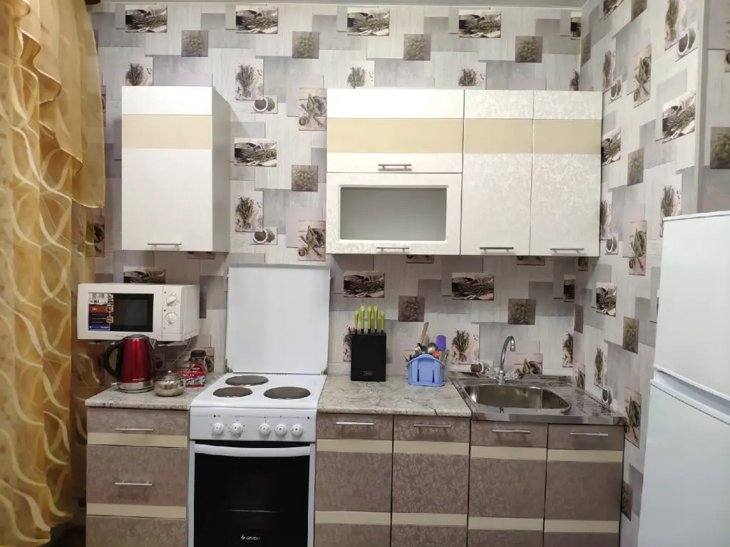 Кировск: Apartments on Olimpiyskaya 85