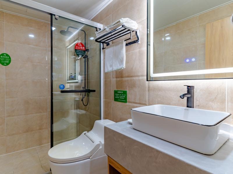 Хэфэй: GreenTree Inn Hefei Shushan District West Wangjiang Road Qianshan Road Express Hotel