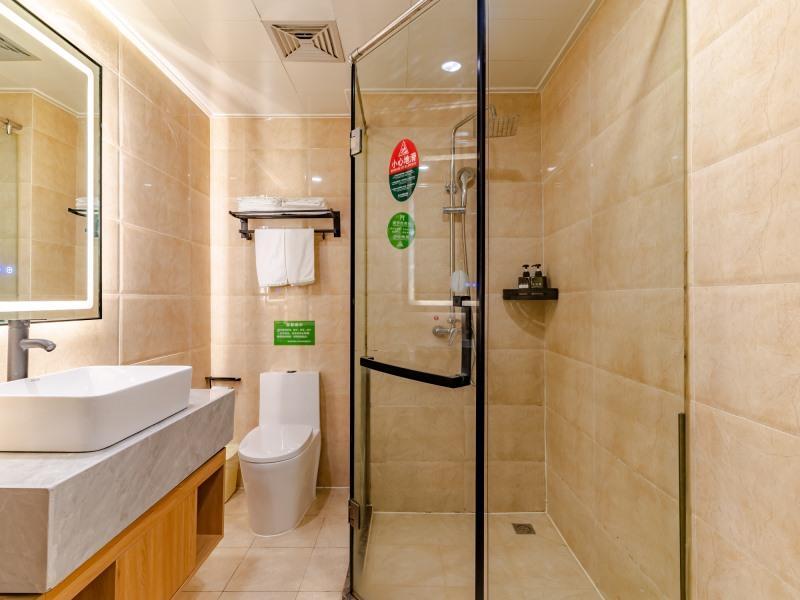 Хэфэй: GreenTree Inn Hefei Shushan District West Wangjiang Road Qianshan Road Express Hotel